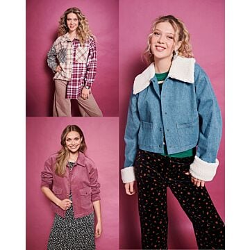 Veste/Chemise en flanelle n° 4 | Burda Easy n°5/2025