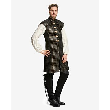 Gilet long et chemise pour homme n°6399