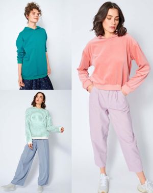 Sweater en velours n° 1 | Burda Easy n° 5 2021