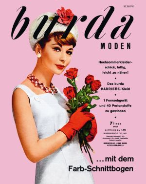 Poster A2 - couverture rose année 50/60