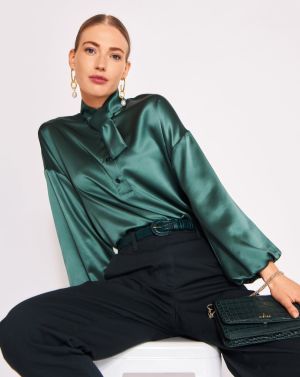 Chemisier en Satin n°109 | Burda Style 10/21