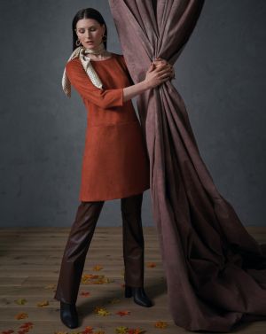 Robe en Simili-cuir n°115 | Burda Style 10/21