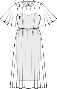 Robe en Tulle n°121 | Burda Style 10/21