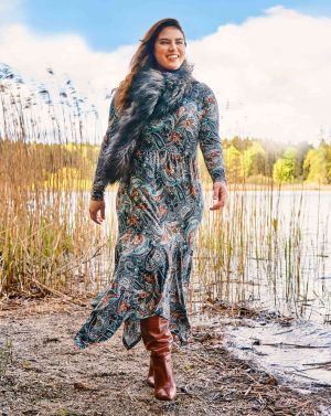 Robe en Jersey n°128 | Burda Style 10/21