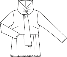 Pull-over en Maille n°129 | Burda Style 10/21