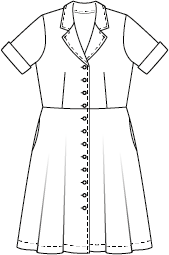Robe en tencel n°401 | Burda Style HS Plus Automne/Hiver