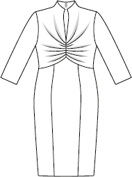 Robe en maille n°402 | Burda Style HS Plus Automne/Hiver