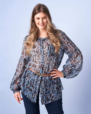 Chemisier en mousseline n°404 | Burda Style HS Plus Automne/Hiver