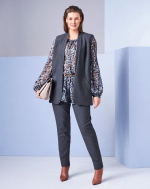 Gilet en coton n°406 | Burda Style HS Plus Automne/Hiver