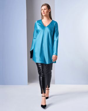 Tunique en satin n°409 | Burda Style HS Plus Automne/Hiver