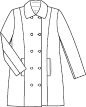 Veste en loden n°414 | Burda Style HS Plus Automne/Hiver