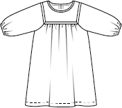 Robe en coton n°132 | Burda Style 12/21