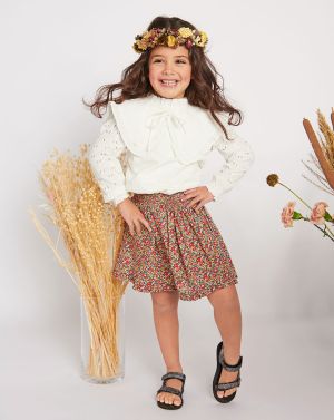 Jupe en coton n° 3 | Burda Easy Kids n°1/2022