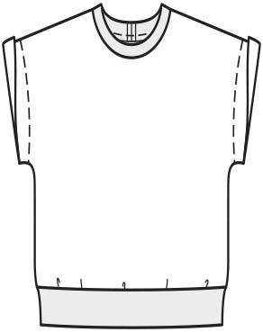 T-shirt en jersey n° 5 | Burda Easy Kids n°1/2022