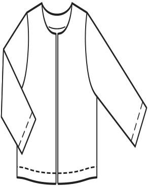 Veste en jersey n° 7 | Burda Easy Kids n°1/2022