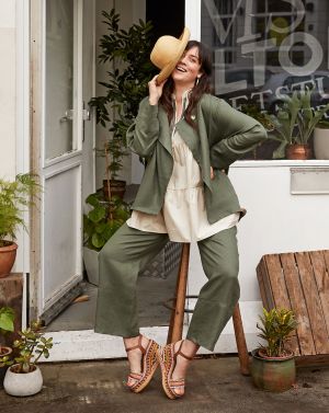 Pantalon en Lin n°407 | Burda Style HS Curvy Printemps/Été/22