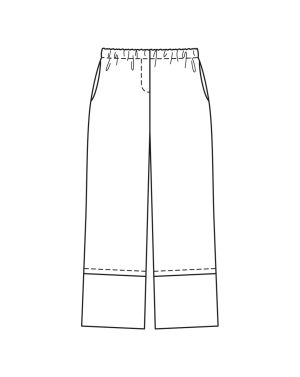 Pantalon en Lin n°407 | Burda Style HS Curvy Printemps/Été/22