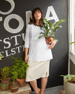 Tunique en Coton n°412 | Burda Style HS Curvy Printemps/Été/22