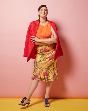 Jupe en Viscose n°416 | Burda Style HS Curvy Printemps/Été/22