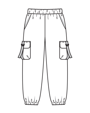 Pantalon en Polyester n°124 | Burda Style 07/22