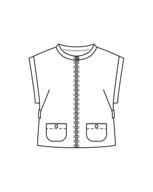 Gilet en bouclette n°106 | Burda Style 09/22