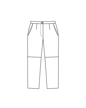 Pantalon en cuir n°128 | Burda Style 09/22