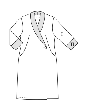 Robe en crêpe polyester n°129 | Burda Style 09/22