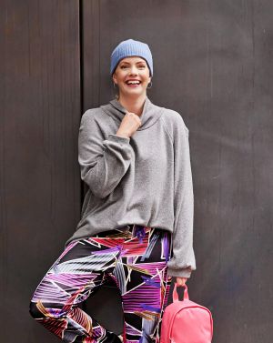 Pull-over en  tissu mailles n°404 | Burda Curvy Automne/Hiver 22