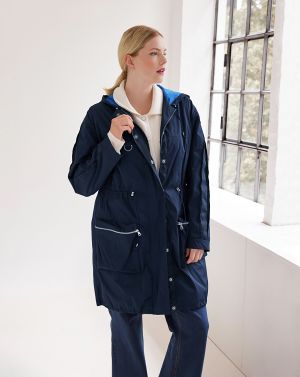 Parka en polyester n°407 | Burda Curvy Automne/Hiver 22