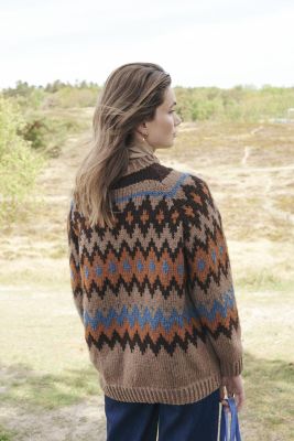 Pullover en jacquard Fair Isle
 #01 | Burda Mailles n°18 - 2022