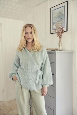 Cache-cœur en brioche
 #06 | Burda Mailles n°18 - 2022