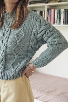Pullover court
 #10 | Burda Mailles n°18 - 2022