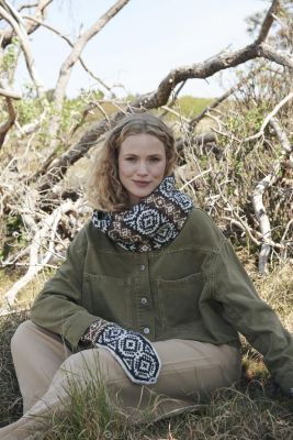 Col en jacquard
 #23 | Burda Mailles n°18 - 2022