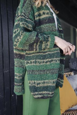 Gilet ample
 #29 | Burda Mailles n°18 - 2022