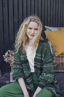 Gilet ample
 #29 | Burda Mailles n°18 - 2022