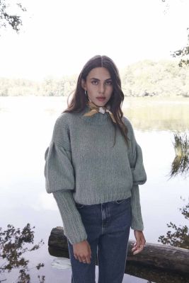 Pullover avec manches bouffantes #09 | Burda Mailles n°19 - 2022