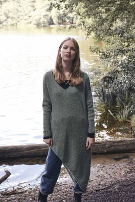 Pullover asymétrique #10 | Burda Mailles n°19 - 2022