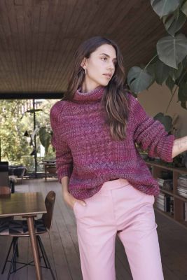 Pullover en torsades #22 | Burda Mailles n°19 - 2022