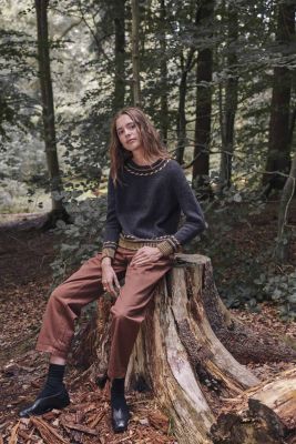 Pullover avec des tresses lettones  #31 | Burda Mailles n°19 - 2022