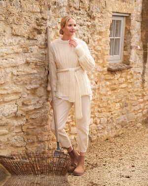Gilet style Kimono en côtes
 #04 | Burda Mailles n°20 - 2023
