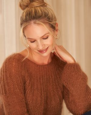 Pullover en côtes fantaisie
 #12 | Burda Mailles n°20 - 2023