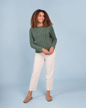 Pullover en torsades
 #14 | Burda Mailles n°20 - 2023