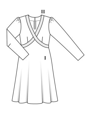 Robe en satin n°102 | Burda Style 03/23