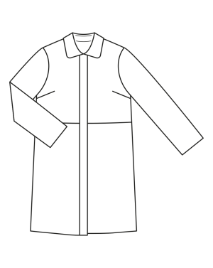 Manteau en nylon n°114 | Burda Style 03/23