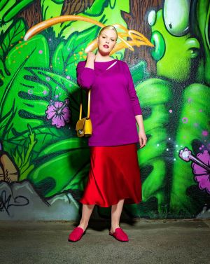 Top en jersey n°405 | Burda Curvy 03/23