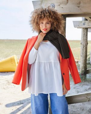 Top en jersey n°411 | Burda Curvy 04/23