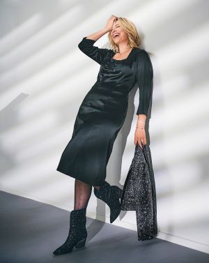 Robe en polyester n°412 | Burda Curvy 04/23
