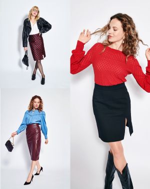 Jupe en denim n° 2 | Burda Easy n°6 Nov-Dec/2023