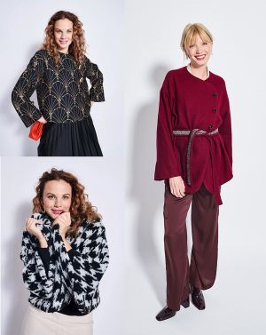 Veste en peluche n° 5 | Burda Easy n°6 Nov-Dec/2023
