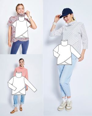 Top en jersey n° 1 | Burda Easy n°5 Sep-Oct/2023